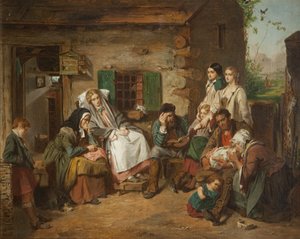 Colons écossais en Amérique du Nord - Thomas Faed